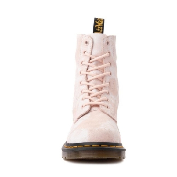 Dr. Martens Tie-Dye Print in Shades of Pastel Pink and White - Picture 4 of 16